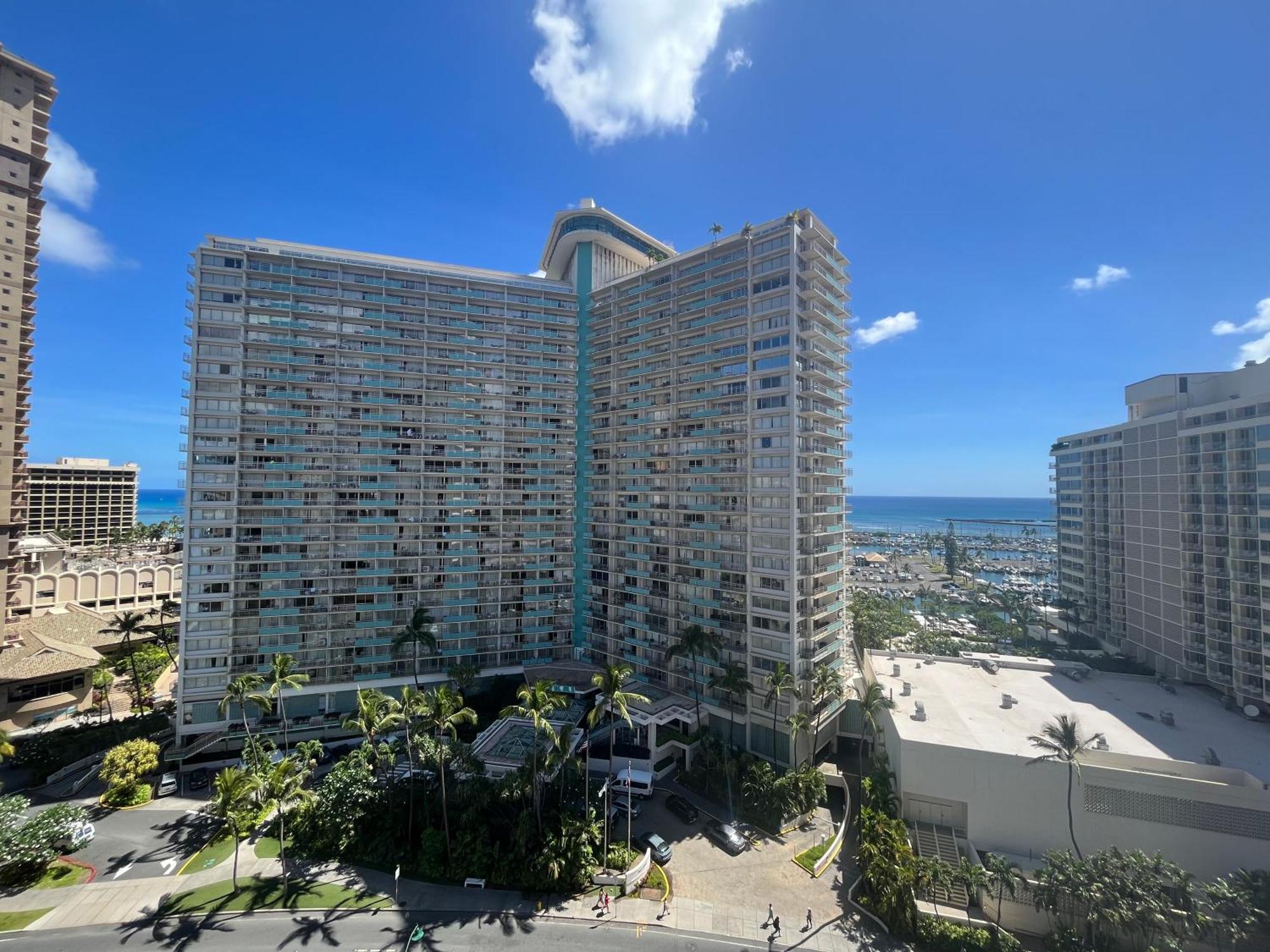 Ilikai Apt 308 - Spacious Studio With Stunning Ocean & Harbor Views Honolulu Kültér fotó